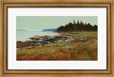 Framed Coastal Maine Print
