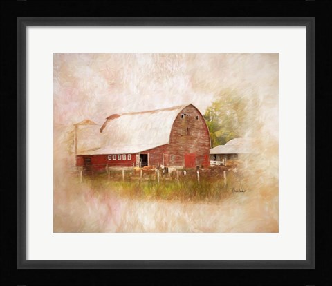 Framed Sully's Barn Print