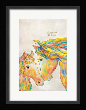 Framed Kindness is Best Print
