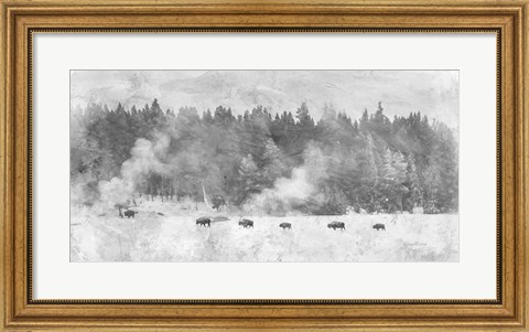 Framed Winter Migration Print