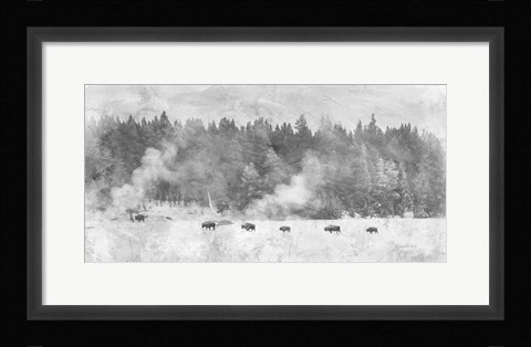 Framed Winter Migration Print
