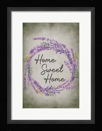 Framed Home Sweet Home Print