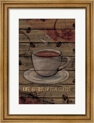 Framed Coffee I Print