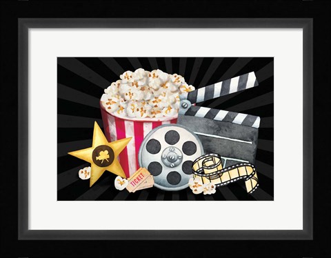 Framed Movie III Print