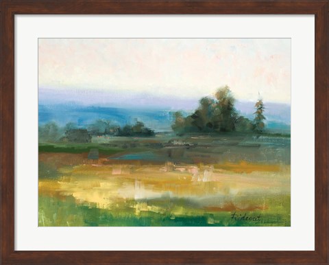 Framed Calm in the Valley Print