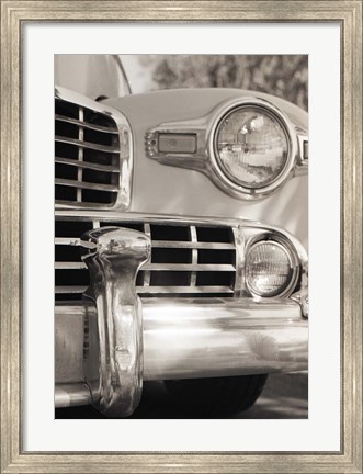 Framed Car Front Print