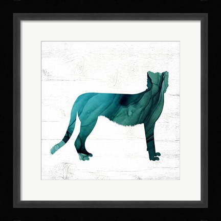 Framed Cheetah Print