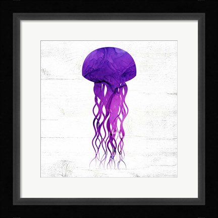 Framed Jelly Fish Print