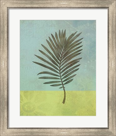Framed Palm Leaf Print