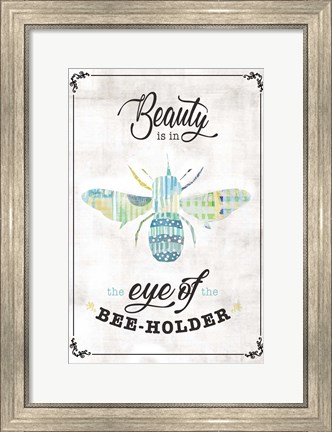Framed Bee-Holder Print