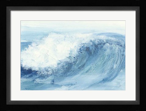 Framed In the Blue V Print