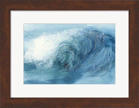 Framed Waves VI Print