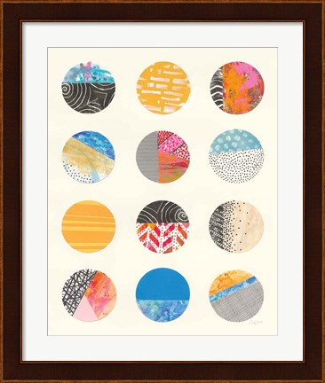 Framed Repetition II Print