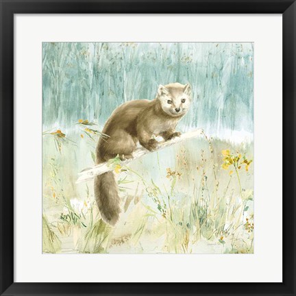 Framed Meadows Edge V Print