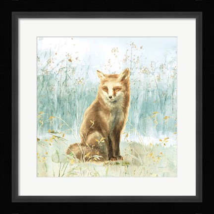 Framed Meadows Edge IV Print