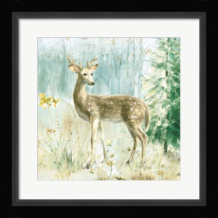 Framed Meadows Edge III Print