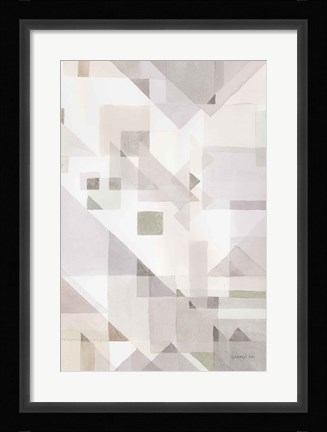 Framed Try Angles IV Neutral Sage Print