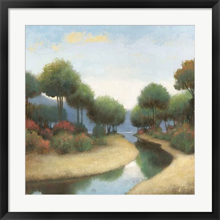 Framed By the Waterways I Print