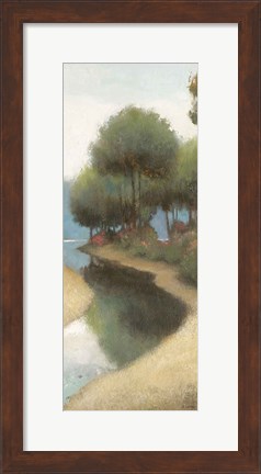 Framed By the Waterways I Crop II Print