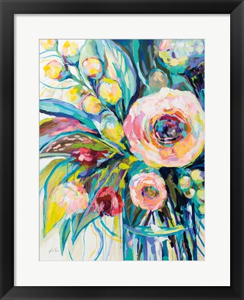 Framed Pink Delights I Print