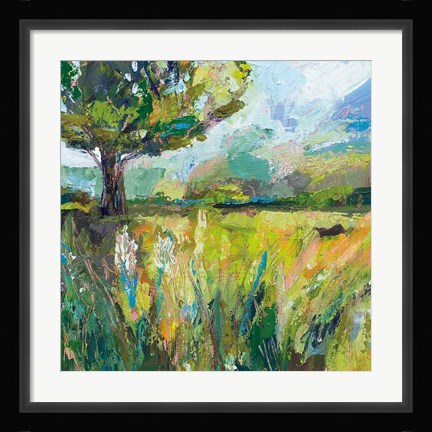 Framed Wildflowers v2 Print