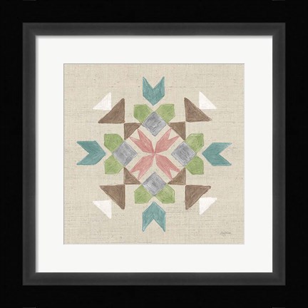 Framed Cotton Bouquet VII Print