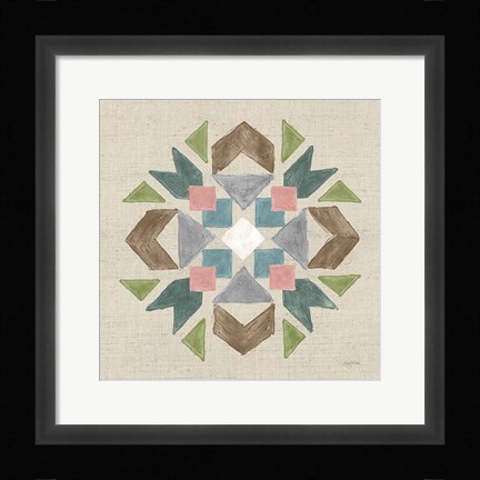 Framed Cotton Bouquet VI Print