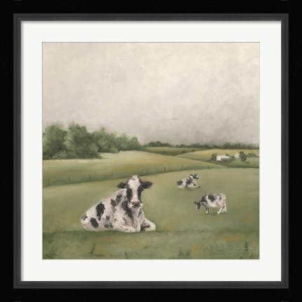 Framed Down on the Farm I Print