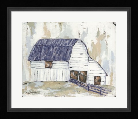 Framed Spring Joy Farm Print
