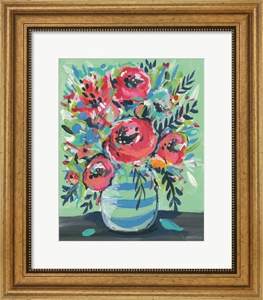 Framed Sophia&#39;s Flowers Print