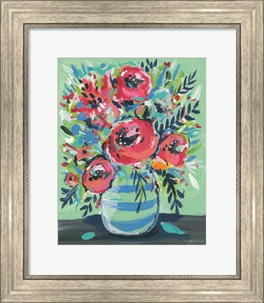 Framed Sophia&#39;s Flowers Print
