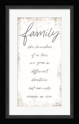 Framed Family - Like Branches of a Tree Print