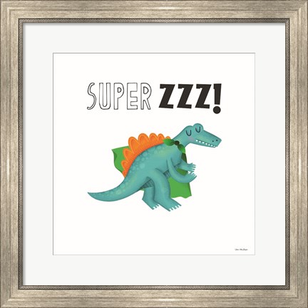 Framed Super ZZZ Print