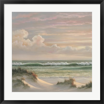 Framed Coastal Dusk I Print