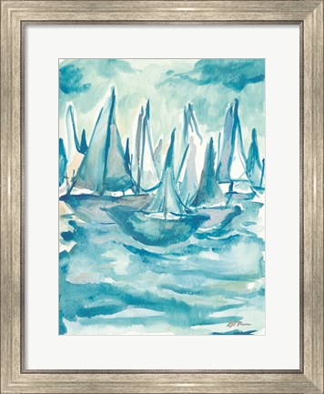 Framed Blue Coast Print