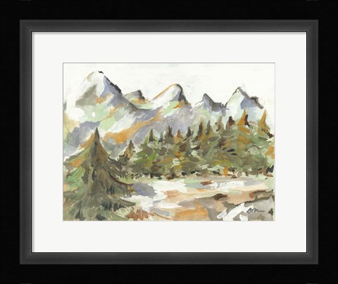 Framed Forest Clearing Print