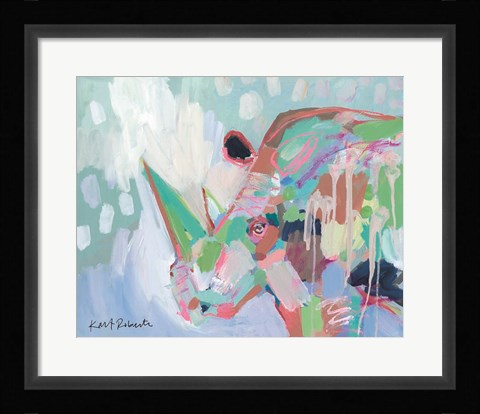 Framed Ryan the Rhino Print