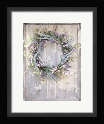 Framed Lavender Print
