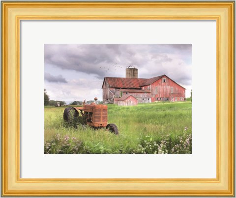 Framed Williamsport Barn Print