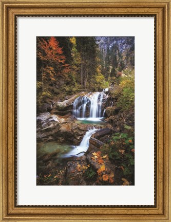 Framed Go With the Flow Print