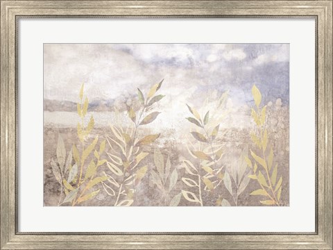 Framed Wheat Field Botanical Print