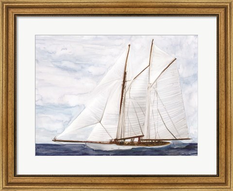 Framed Sailing Print