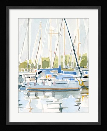 Framed By the Bay II Print