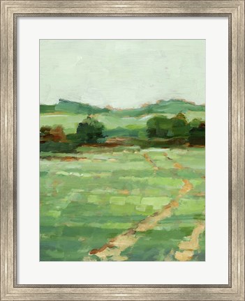 Framed Farm Road I Print