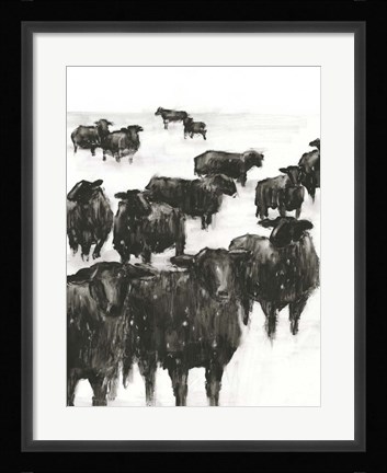 Framed Winter Coat II Print