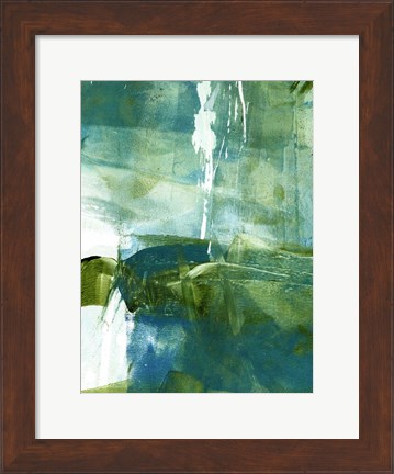 Framed Emerald Mine II Print