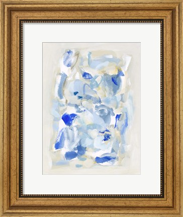 Framed Tinted Abstract I Print