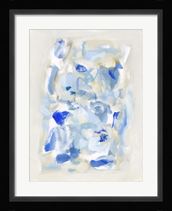 Framed Tinted Abstract I Print