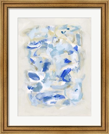 Framed Tinted Abstract II Print