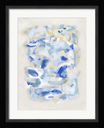Framed Tinted Abstract II Print